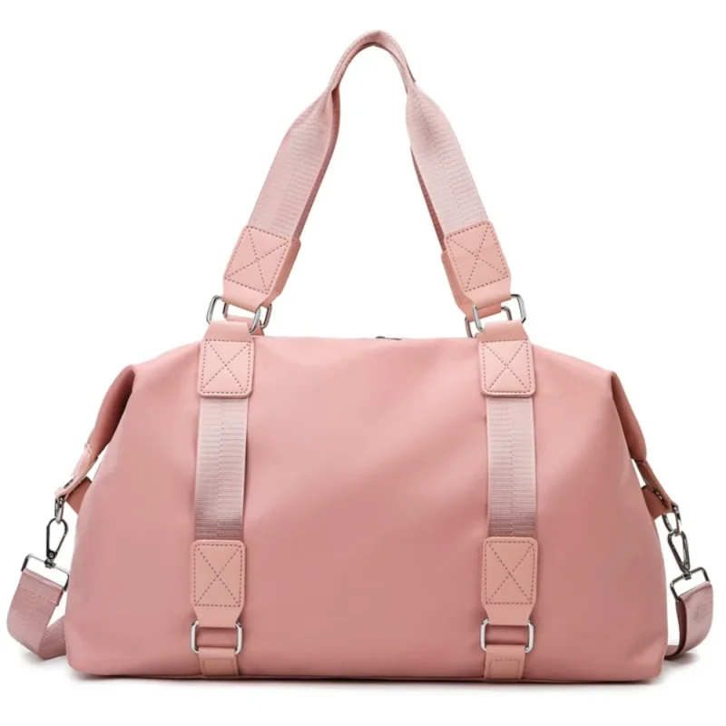 S0bce66c6b34d420796a04fecd3f0e7444.webp Summer Yoga Gym Bag Large Capacity Dry Wet Separation Waterproof Duffle Bag Portable Travel Handbag for Sports Short Trip