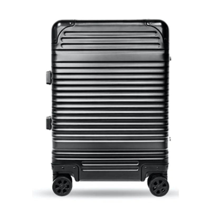 S10619adbf6ba47aab352c1bc3560aaa7f.webp 21 Inch Business Carry-on Suitcase 100% Aluminum Silent Spinner Wheels & TSA Lock Lightweight Luggage for Travel - Assorted Color