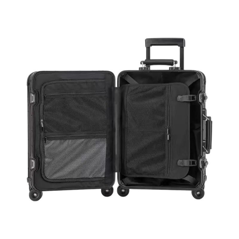 S2affc921844b44929e32de50bc89e048K.webp 20 Inch Carry On Luggage Aluminum Alloy Suitcase with TSA Lock, Smooth Wheels Lightweight Luggage for Business Travel