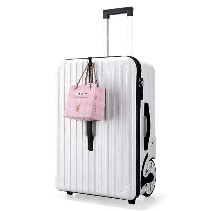 20 Inch Carry On Suitcase with Side-Open Design & Large One Way Wheels, Password Lock Hard Shell Trolley Luggage