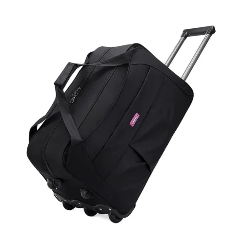 S599eb4540107401bb0ea31dc5dc449cdE.webp Large Capacity Waterproof Oxford Wheeled Bag, Travel Suitcase Rolling Luggage with Wheels