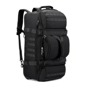 S62dbcfd9aad64d779f8fe32eade0342bc.webp Foldable Rolling Gym Bag with Wheels, Multi-Functional Sports Duffle Backpack for Men Women, Carry-On Luggage for Travel Workout