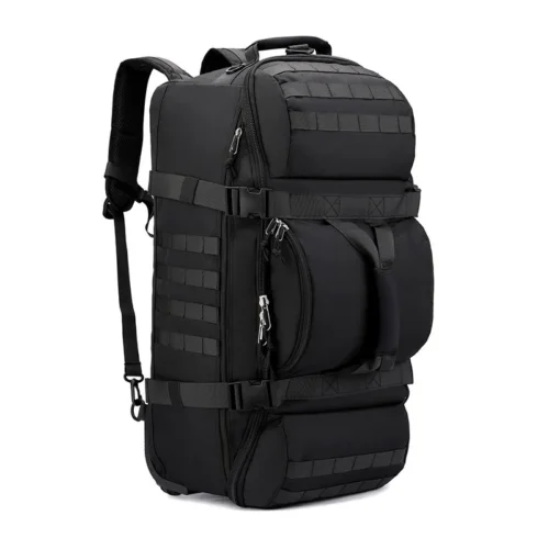 S62dbcfd9aad64d779f8fe32eade0342bc.webp Foldable Rolling Gym Bag with Wheels, Multi-Functional Sports Duffle Backpack for Men Women, Carry-On Luggage for Travel Workout