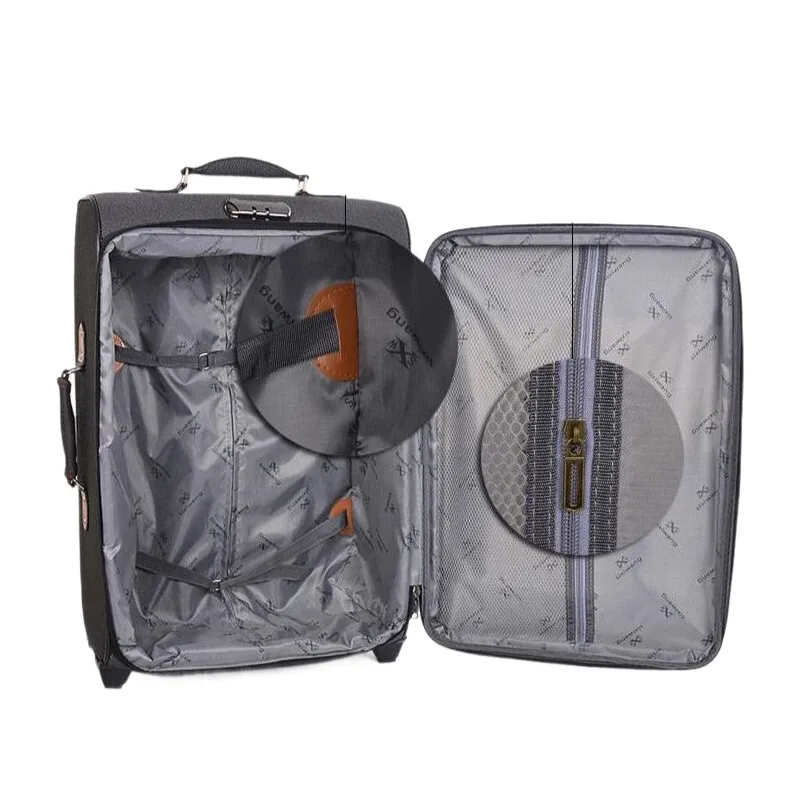 S9838b3526db9459dbca05b5c3b3061196.webp 28 inch Oxford Fabric Rolling Trolley Suitcase - Men & Women’s Travel Luggage with Wheels