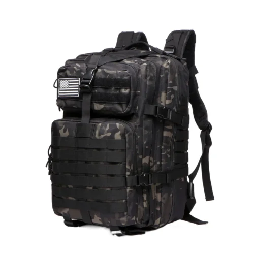 25L 1000D Nylon Waterproof Trekking Fishing Hunting Bag Backpack Outdoor Rucksacks Tactical Sports Camping Hiking